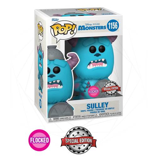 Funko POP! Movies - Monsters Inc. - #1156 Sulley - [Flocked] [SE]