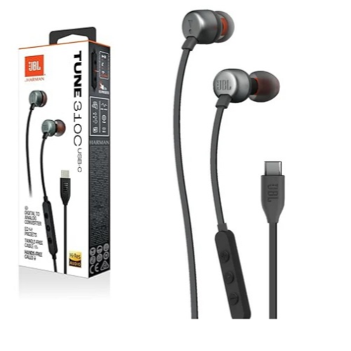 Jbl Tune 310C Usb C Hi-Res Audio Earphones