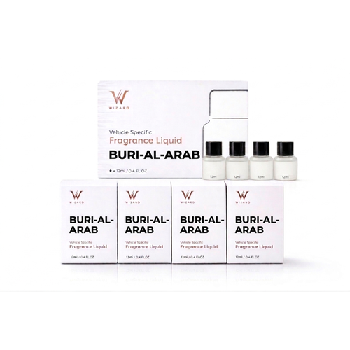 WIZARD (BURI-AL-ARAB) Vehicle Specific Fragrance Oil Set - 4 Pieces 12ml
