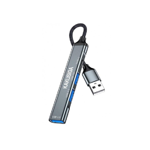 KAKUSIGA USB hub KSC-1416, 4x ports, USB 3.0, 5Gbps, USB connection