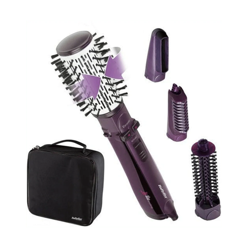 Babyliss 1000W Rotating Hair Brush for Drying, Styling & Volumizing Hair