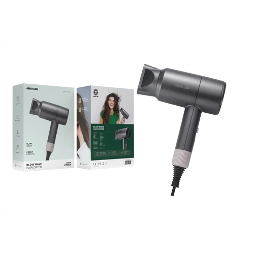 Green Lion Blow Wave Hair Dryer 850W 2 year warranty