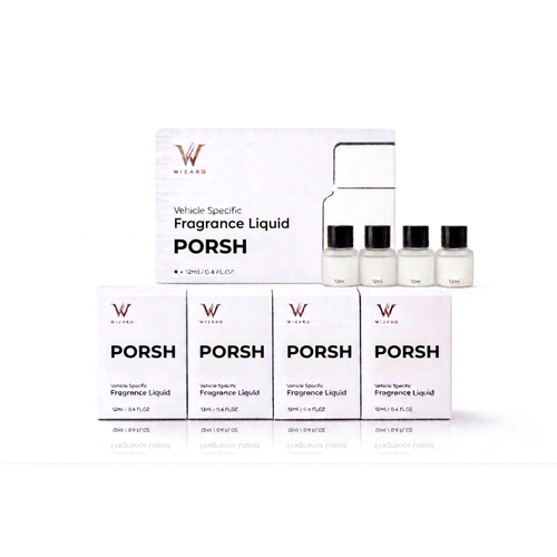 WIZARD (PORSH) Vehicle Specific Fragrance Oil Set - 4 Pieces 12ml