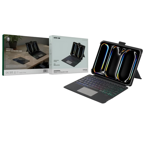 Green Lion Smart Keyboard with Tablet Cover – 2 Years Warranty