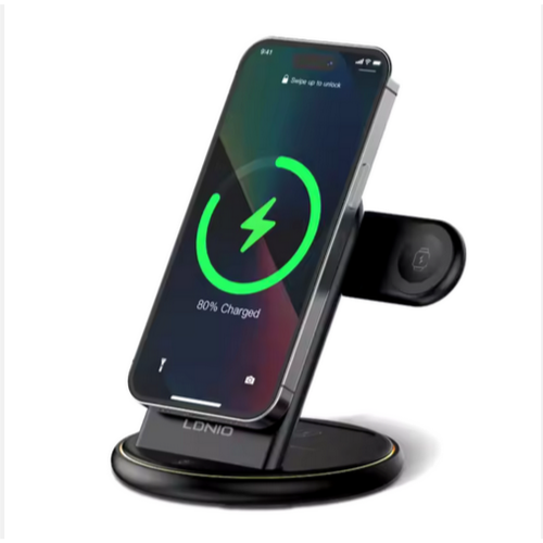 LDNIO 25.5W 5 in 1 MagSafe Wireless Charger