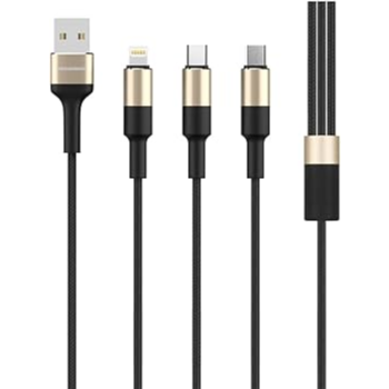 Rock Rose 3A Max 1M 3-IN-1 Cable RRCS05