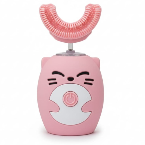 Kids Electric Smart Toothbrush Rechargeable pink