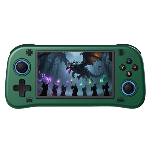 G28 Handheld Video Game Console 4.3 IPS Screen 64GB - Green