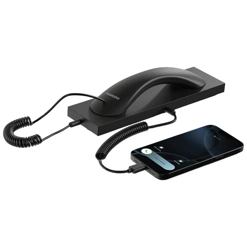 Porodo Classic Retro Phone Handset with Type-C Connector