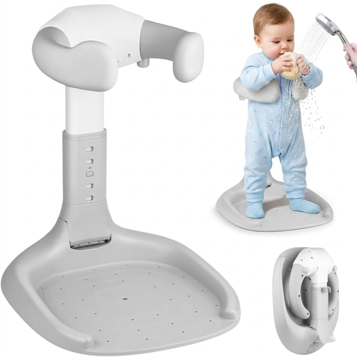 Baby Shower Stand with Anti-Slip Base and Shower Holder Foldable