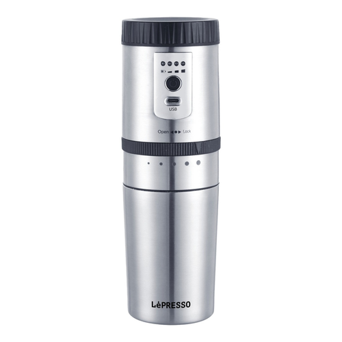 LePresso Portable Mug Burr Grinder Coffee Maker 1-year warranty