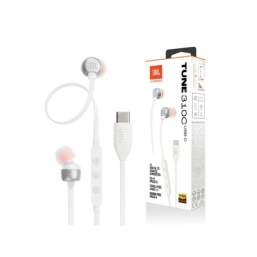 JBL Tune 310C USB C Hi-Res AUDIO Earphones