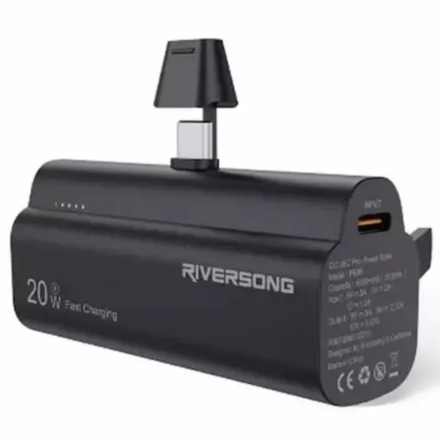 Riversong GO 05C Pro 20W Power Bank 5000mAh – Type-C – 1 Year Warranty
