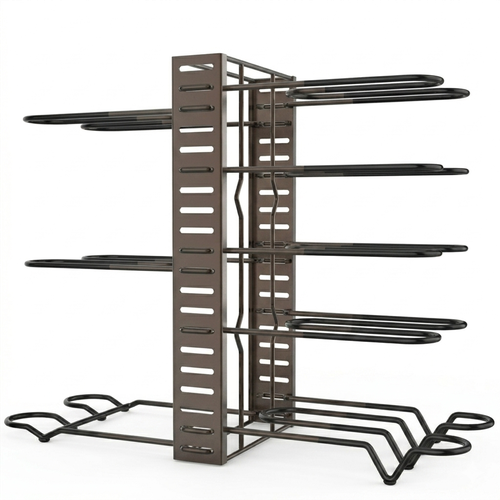 Adjustable Pot Lid Holders & Pan Rack