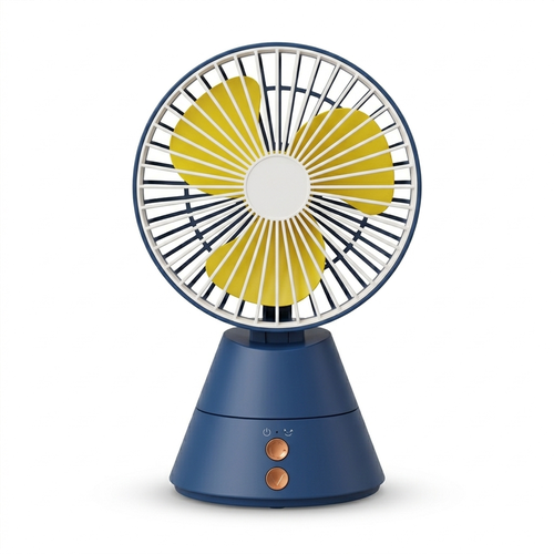 Stationary Portable Table Fan Blue
