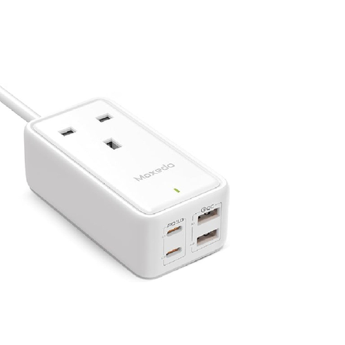 Moxedo Smart Plug 65W Gan 3 Tech Extension Cord