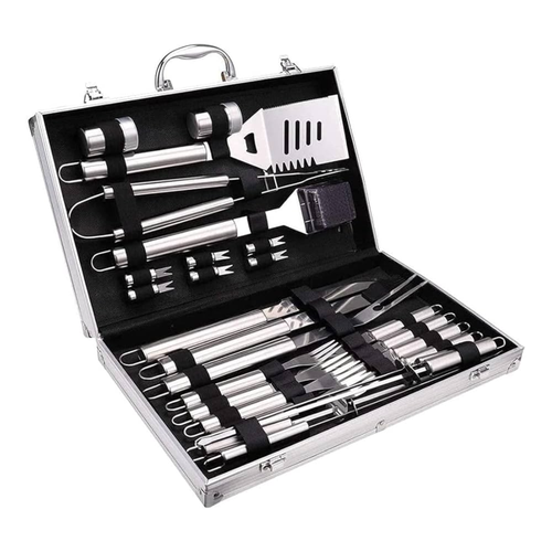 BBQ Tools Set Grill Accessories 26pcs Stainless Steel
