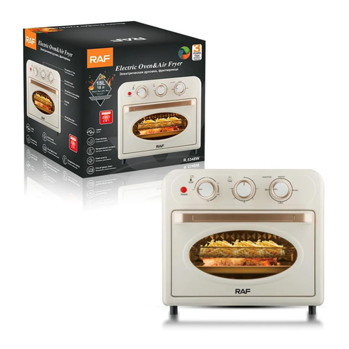 RAF Electric Oven & Air Fryer 2 in 1 – 18L Capacity