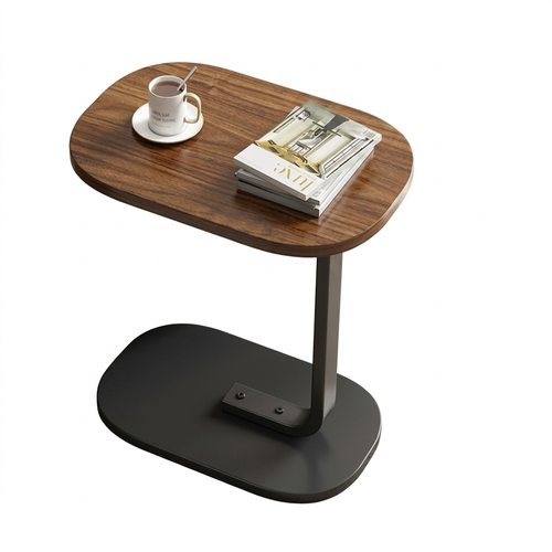 Portable C Shaped Laptop & Coffee Table for Small Spaces