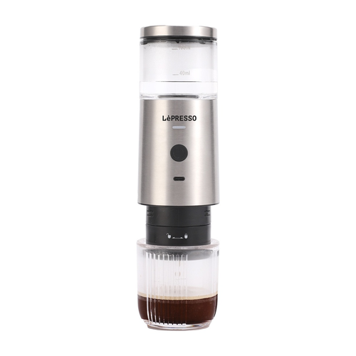 LePresso Stainless Steel Portable Espresso Maker 1-year warranty