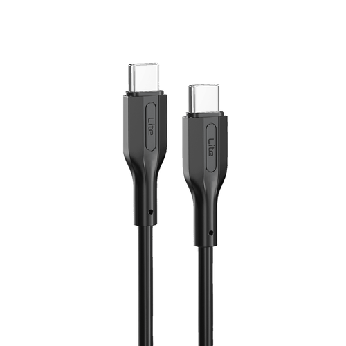 Moxedo Lite USB-C To USB-C Fast Charging Cable 1M (Black)
