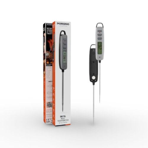Porodo Lifestyle Digital Meat Thermometer with 180° Auto-Rotating