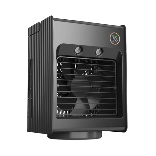 Porodo Lifestyle Air & Mist Portable Cooling Fan With Night Light 1 year warranty