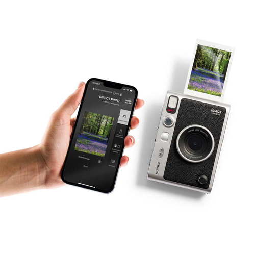 Fujifilm Instax Mini Evo Instant Camera Hybrid Digital Printer
