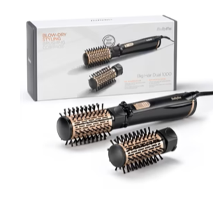 BaByliss Big Hair Dual 1000W rotating hot air styler AS962E