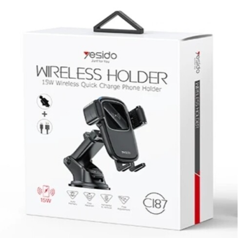 Yesido 15W Fast Wireless Charging Holder C187