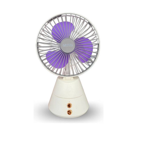 Stationary Portable Table Fan white