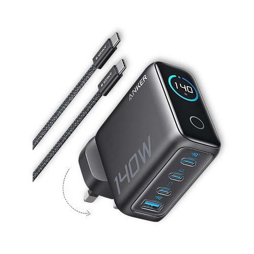 Anker 140w fast charger with four ports