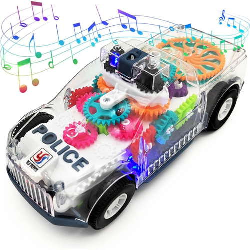 Police Car Electric Transparent