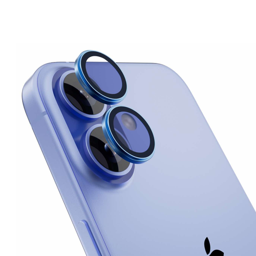 Wizard AR Camera Lens Protector For iPhone 16 Plus - Blue