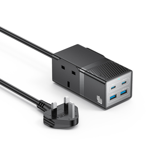 Yesido 6 in 1 Power Strip 40W+2500W GaN Fast Charging MC37