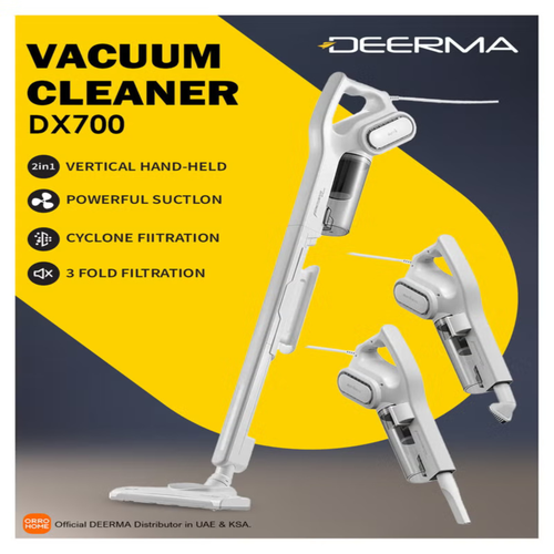 Deerma 600W Vacuum Cleaner – Fast & Lightweight Cleaning