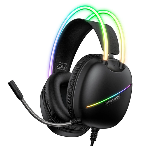 Onikuma X33 Head-Mounted RGB E-Sports Wired Gaming Headset
