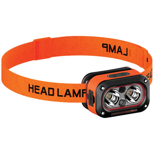 Porodo Wave-Sensor Rechargeable LED Headlamp