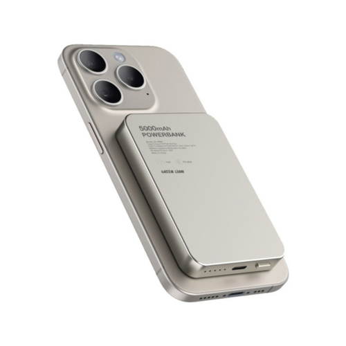 Green Lion GL-MAG 5 5000mAh Power Bank titanium 2-year warranty