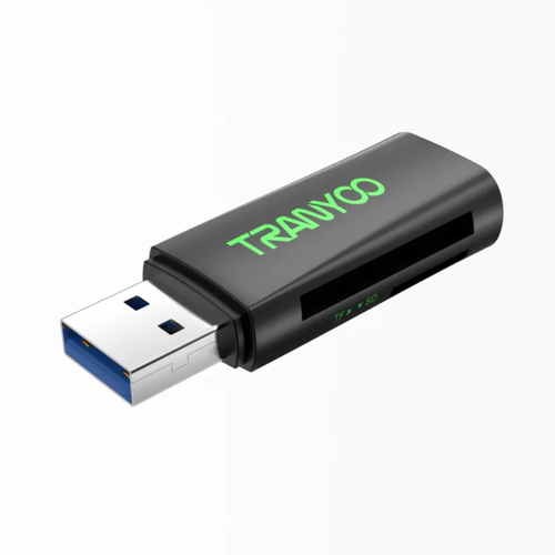 Tranyoo T-EP1 2-In-1 USB 2.0 Card Reader