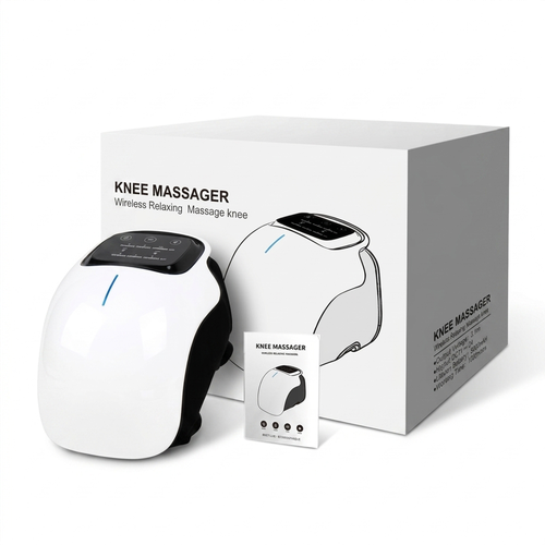 Smart Knee Massager – Wireless Heat & Vibration Therapy for Pain Relief