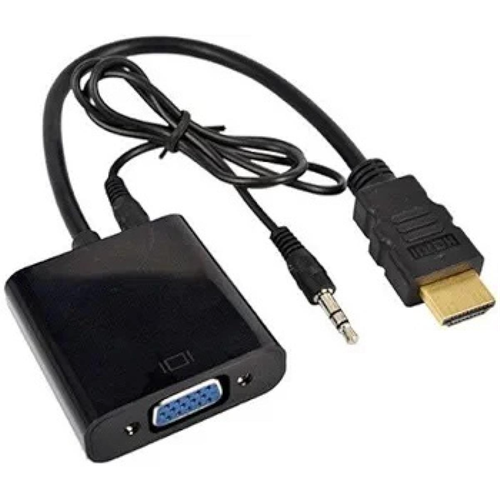HAING High Quality HDMI to VGA with Audio Adapter