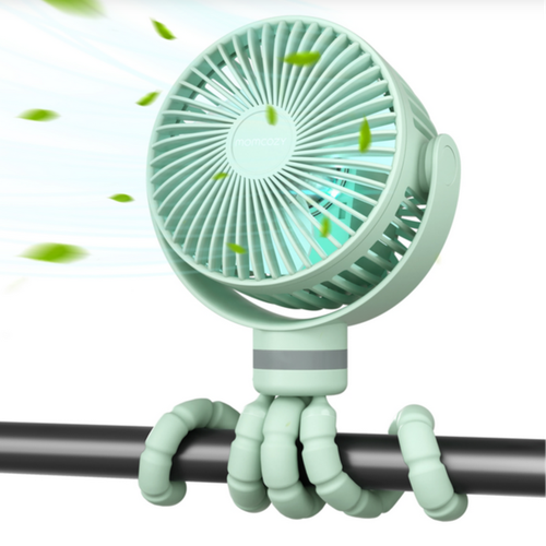Flexible Tripod Portable Fan - USB Rechargeable - Multi-Use
