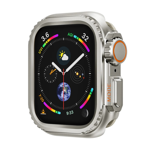 Wizard Apple Watch Guard Shield With Case 44-45mm Titanium