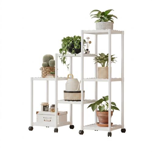 Multi-Tier Modern Plant Stand - Space-Saving Indoor Flower Display Rack