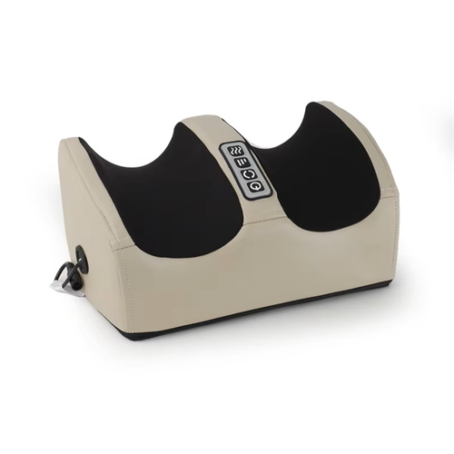 Electric Foot Massage Health Care Therapy Relax Infrared Heating Body Massager Heat Deep Muscles Kneading Roller Salud (Gray)