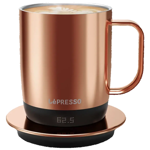 Lepresso Aurelio Ceramic Mug with Temperature Control Base