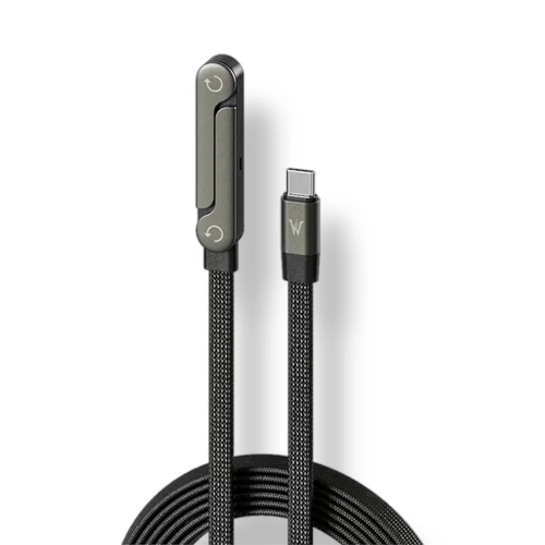 Wizard Folding Stand Data Cable - Type-C to Type-C 240W Fast Charging