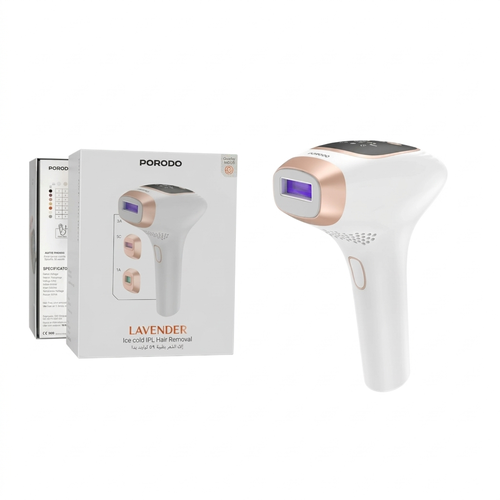 Porodo Lifestyle Lavender Ice Cold IPL Hair Removal 1 year warranty