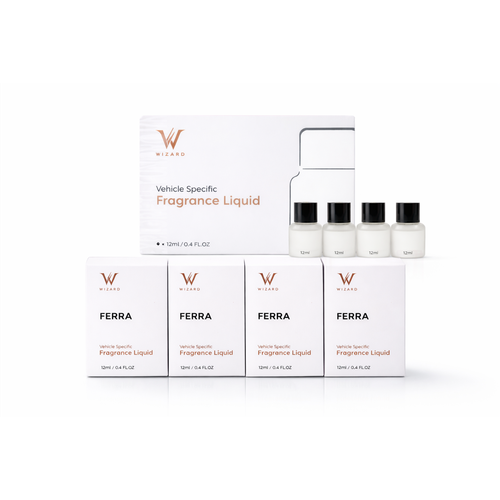 WIZARD (Ferra) Vehicle Specific Fragrance Oil Set - 4 Pieces 12ml